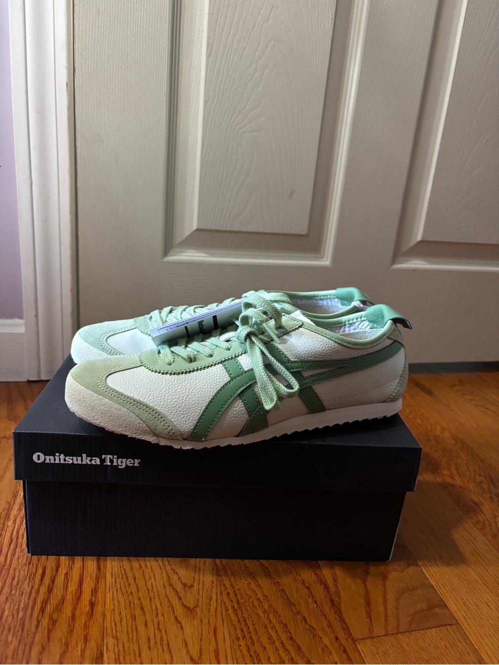 Onitsuka Tiger by Asics Women's Airy Green Mexico 66 Sneakers
